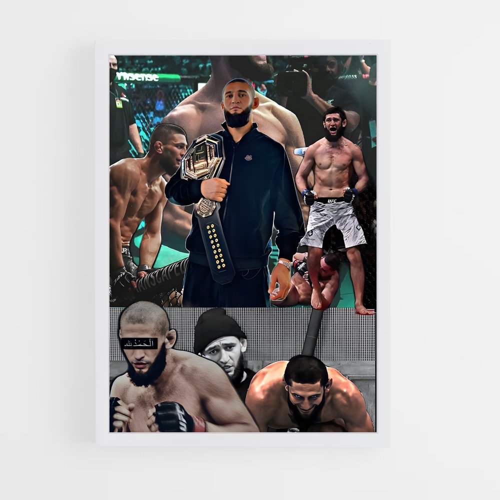 Poster Le Combat des Titans – affiche MMA (vue 3)